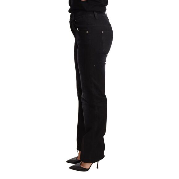 Ermanno Scervino StraightLeg Jeans Women Black Jeans & Pants - Picture 3 of 3